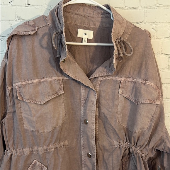 BP. From Nordstrom Lavender Utility Jacket with Versatile Design nwt - Picture 2 of 13